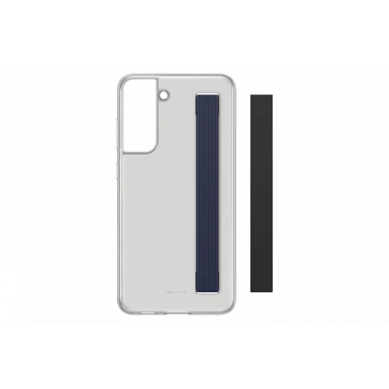 Samsung Galaxy S21 FE Clear Strap kryt puzdro tmavosivé