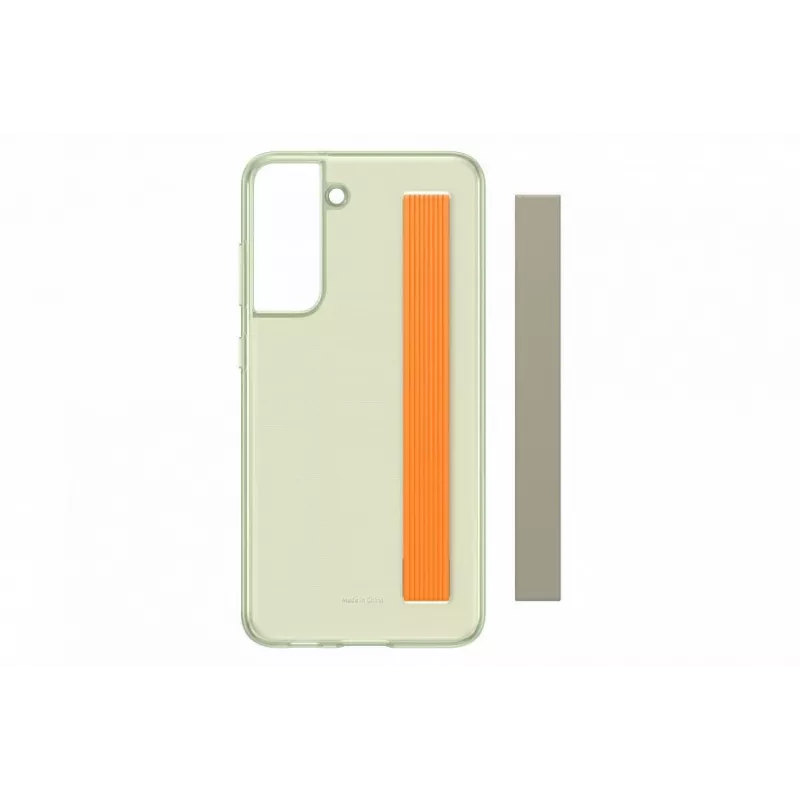 Samsung Galaxy S21 FE Clear Strap kryt puzdro Olive Green