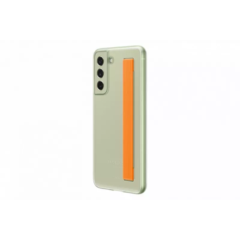 Samsung Galaxy S21 FE Clear Strap kryt puzdro Olive Green