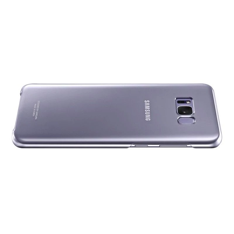 Samsung Galaxy S8 Plus G955 priehľadné puzdro fialové