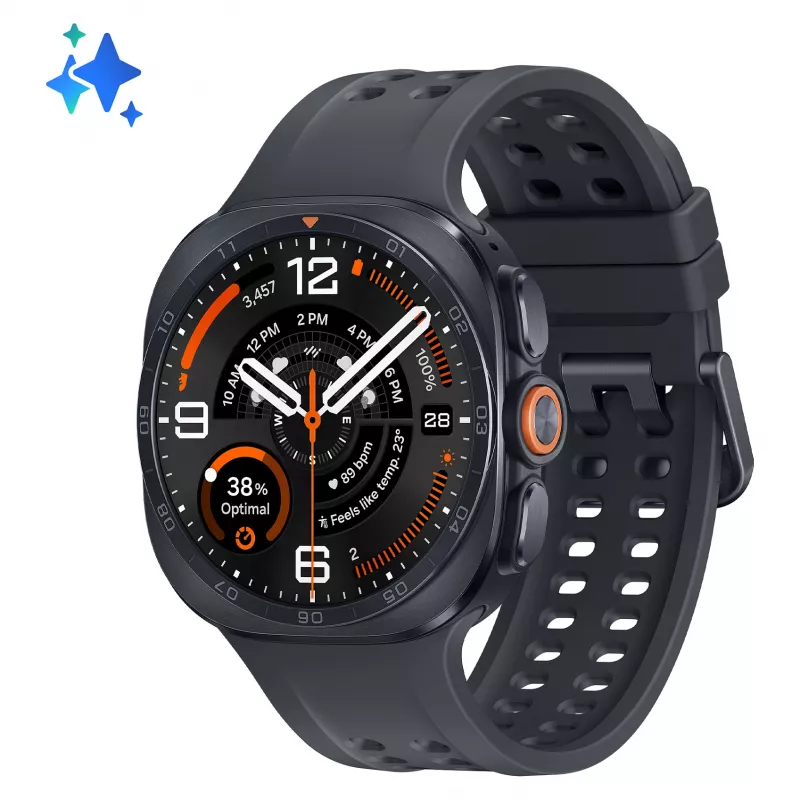 Samsung Galaxy Watch Ultra2 4G LTE 47mm Titanium sivé smartwatch