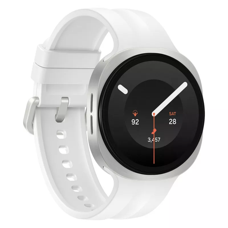 Samsung Galaxy Watch9 LTE 40mm Cream smartwatch so športovým remienkom S/M