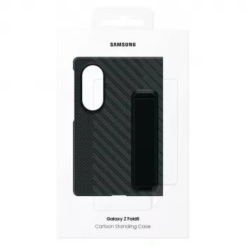 Samsung Galaxy Z Fold8 Carbon Standing Case s kickstand – čierne, EF-XF971SBEGWW