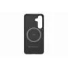 Samsung GP-FPS931PGABW Enzo Aramid puzdro pre Samsung Galaxy S25, čierna strieborná