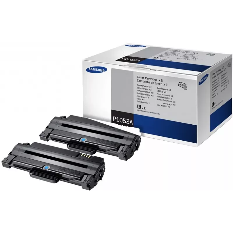 Samsung HP MLT-P1052A - balenie 2 ks - High Yield - čierna - originálna - tonerová kazeta (SV115A)