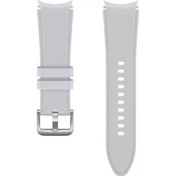 Samsung Ridge Sport remienok pre Galaxy Watch4 & Watch4 Classic (20 mm, S/M, strieborný) ET-SFR88SSEGEU