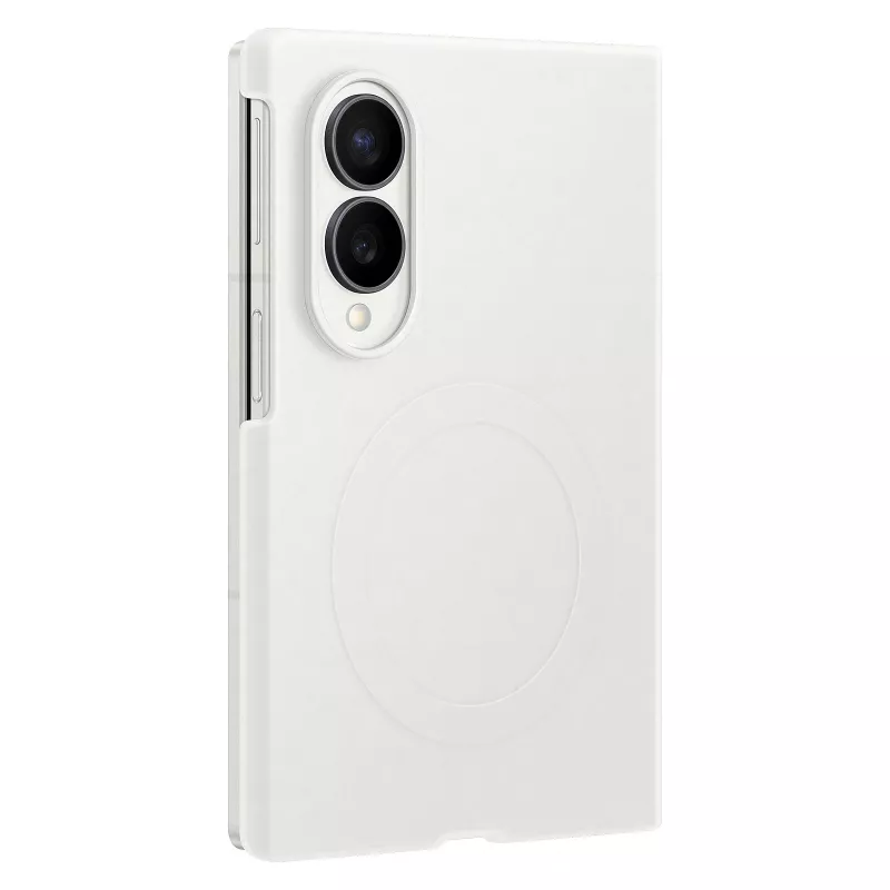 Samsung Silicone Magnet Case pre Galaxy Z Fold 8 - biela (kompatibilné s MagSafe)