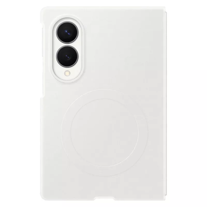 Samsung Silicone Magnet Case pre Galaxy Z Fold 8 - biela (kompatibilné s MagSafe)