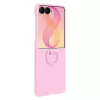 Samsung Silicone Ring Magnet puzdro pre Galaxy Z Flip8 - fialová