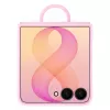 Samsung Silicone Ring Magnet puzdro pre Galaxy Z Flip8 - fialová