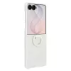 Samsung Silicone Ring Magnet puzdro pre Galaxy Z Flip8, biela