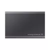 Samsung T7 Portable SSD, 2000 GB, USB Type-C, 3.2 Gen 2, 1050 MB/s, heslo, sivá