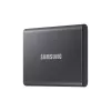Samsung T7 Portable SSD, 2000 GB, USB Type-C, 3.2 Gen 2, 1050 MB/s, heslo, sivá