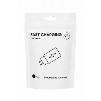 Samsung Travel Adapter TA800 25W USB-C PD PPS nástenná nabíjačka, čierna