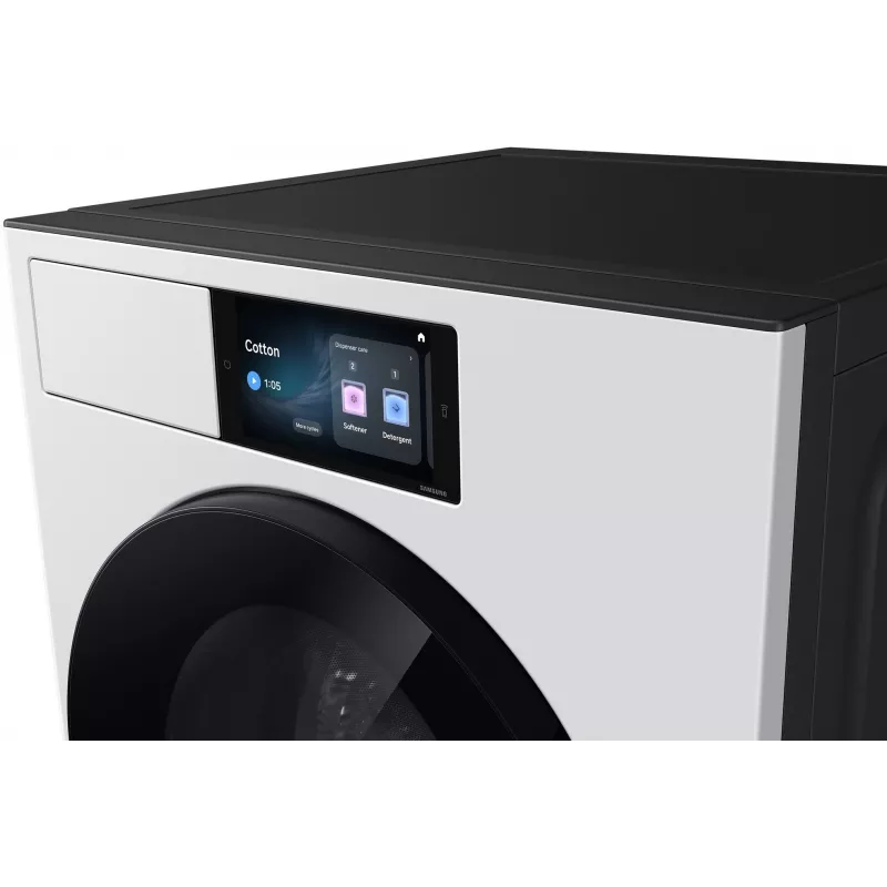 Samsung WF90H09C4WT2 9 kg 1400 ot/min predné práčka s technológiou Ecobubble, Digital Inverter motor, VRT Plus, Diamond Drum, LED displej, biela
