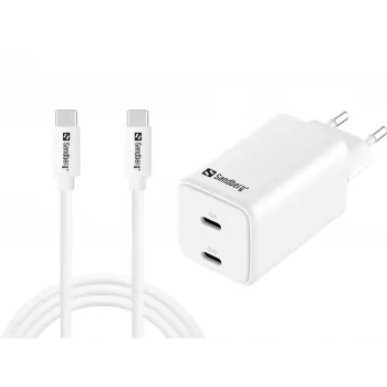 Sandberg AC nabíjačka USB-C PD65W EU 1,5M (441-75)