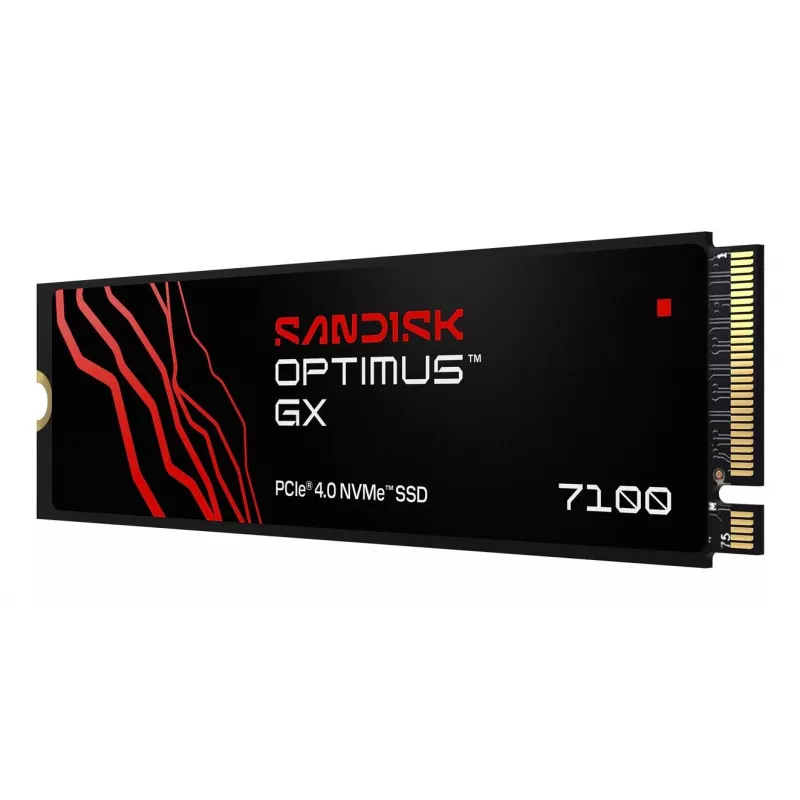 SanDisk Extreme M.2 NVMe SSD 1TB PCI Express 4.0 čítanie 7250 MB/s zápis 6900 MB/s