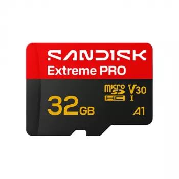 SanDisk Extreme PRO microSDHC 32GB UHS-I U3 V30 pamäťová karta, rýchlosť čítania až 100 MB/s