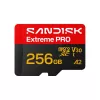 SanDisk Extreme PRO microSDXC 256 GB UHS-I U3 V30 A2 + SD adaptér