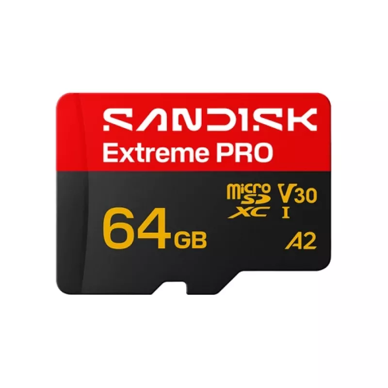 SanDisk Extreme PRO microSDXC 64GB UHS-I U3 V30 až 200 MB/s čítanie