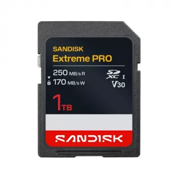 SanDisk Extreme Pro SDXC 1TB až R 250MB/s W 170MB/s UHS-I, 4K UHD