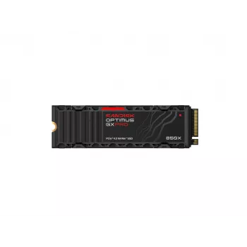 SanDisk Optimus GX PRO 850X 4TB interná SSD, M.2 2280 D5-M, PCIe 4.0 x4 NVMe, TCG Opal šifrovanie 2.01, integrovaný chladič