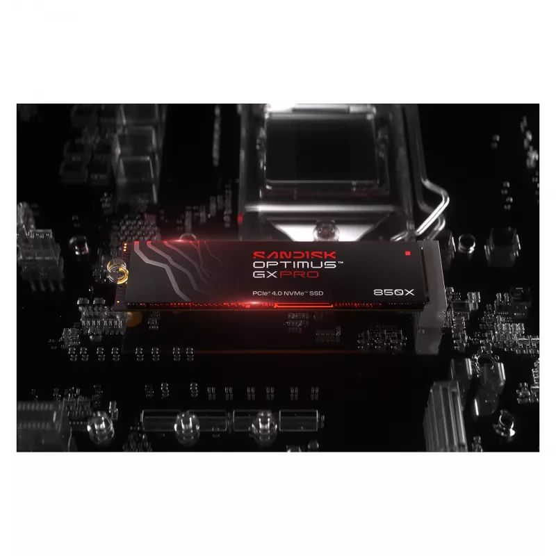 SanDisk Optimus GX PRO 850X 4TB M.2 2280 NVMe PCIe 4.0 SSD s TCG Opal šifrovaním