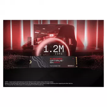 SanDisk Optimus GX PRO 850X 8TB M.2 2280 PCIe Gen4 x4 NVMe SSD so šifrovaním AES-256-Bit