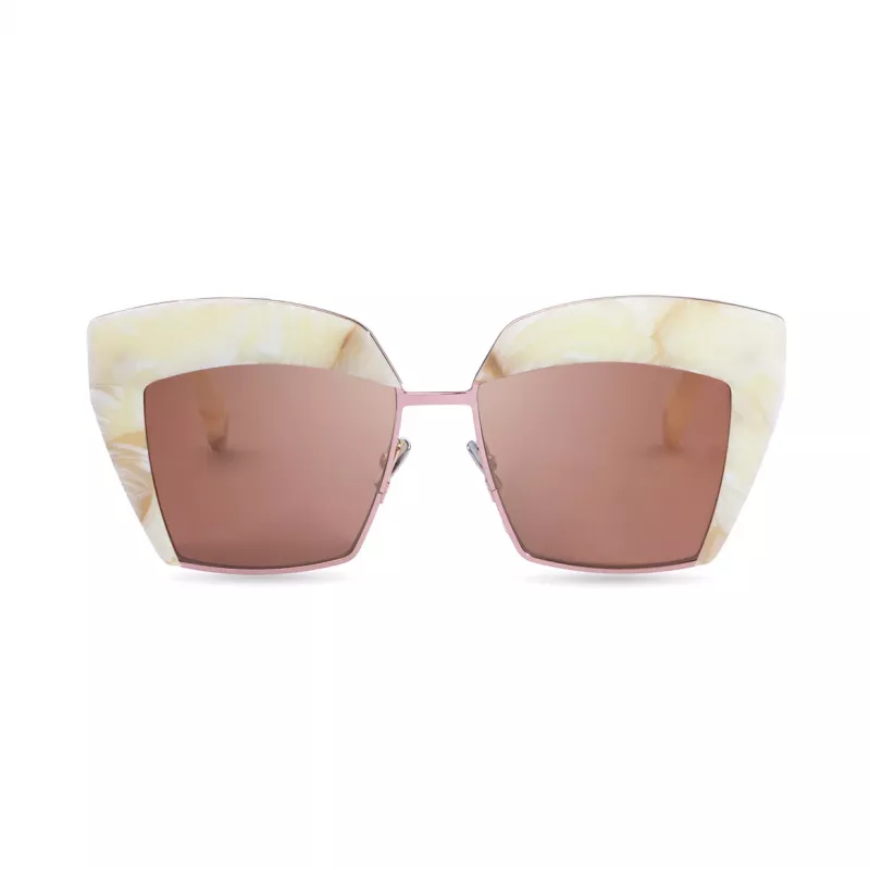 Sartorialeyes ST508-05 dámske obdĺžnikové slnečné okuliare čierna/sivá UV400