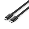 SATECHI Thunderbolt 5 Pro kábel 1m USB-C na USB-C – 120Gbit/s, 240W, čierny