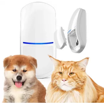 SATEL SLIM-DUAL-PET duálny pohybový detektor PIR+MW