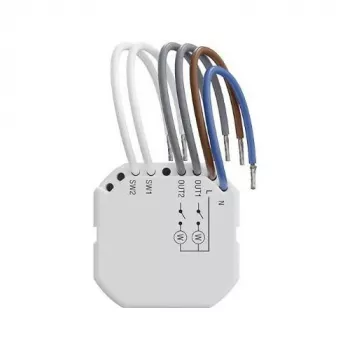 Satel Smart 2-CH Relay PM bezdrôtový ovládač 230V AC ASW-220 s meraním výkonu