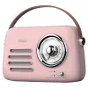 SAVIO RS-03 prenosné rádio FM/AM s prehrávaním MP3 USB/SD, ružová