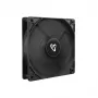 SBOX CF-120 120mm PC ventilátor do skrine, čierny, 1200 ot/min, 38 CFM, 23,2 dBA, hydraulické ložisko, 3-Pin + Molex