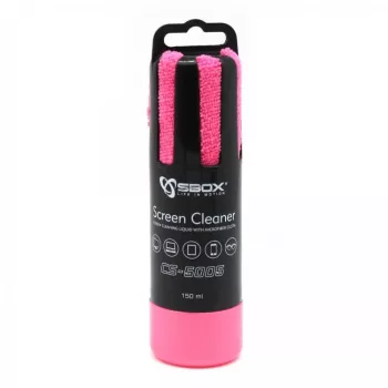 Sbox CS-5005P čistič obrazovky 150ml ružový