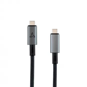 SBOX USB-C na USB-C kábel 1,2m 240W 80 Gbit/s 16K/60Hz