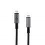 SBOX kábel USB-C na USB-C 1,2m 240W 80 Gbps 16K/60Hz