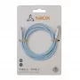 SBOX kábel USB-C na USB-C 1m modrý – nabíjanie a synchronizácia dát