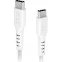 SBS MOBILE TECABLETCC20W USB-C na USB-C kábel 1,5m biela 20W PD