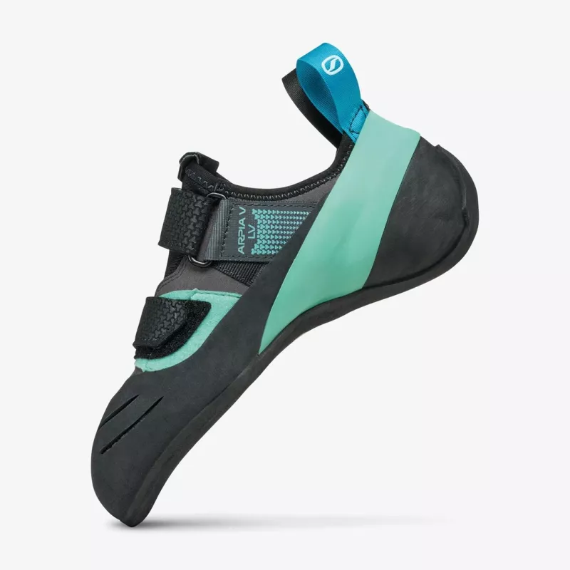 Scarpa ARPIA V LV lezecká obuv, 38.5, Shark - Aqua