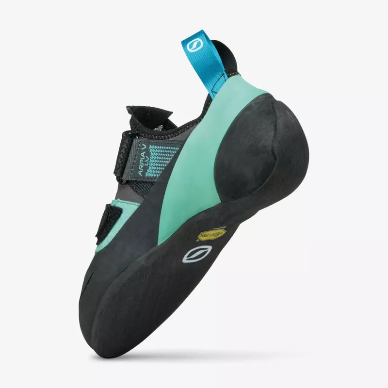 Scarpa Arpia V LV lezecké topánky - Shark/Aqua - veľkosť 40.5