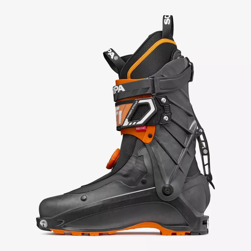 SCARPA F1 LT skialpinistická lyžiarka 26.0 Mondo Carbon Black