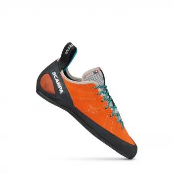 SCARPA Helix lezecké topánky 40.5 sivá/zelená
