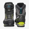 SCARPA Manta Tech GTX horolezecké topánky - Shark/Lime, veľkosť 42,5