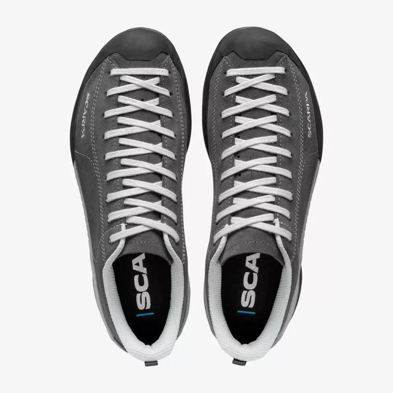 SCARPA Mojito Shark unisex lifestyleové a approach topánky, vodeodolná semiš, podošva Vibram Spyder, EU 43,5