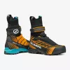 Scarpa Ribelle Tech 3 HD Mountaineering Boots - Black/Bright Orange - veľkosť 38 EU