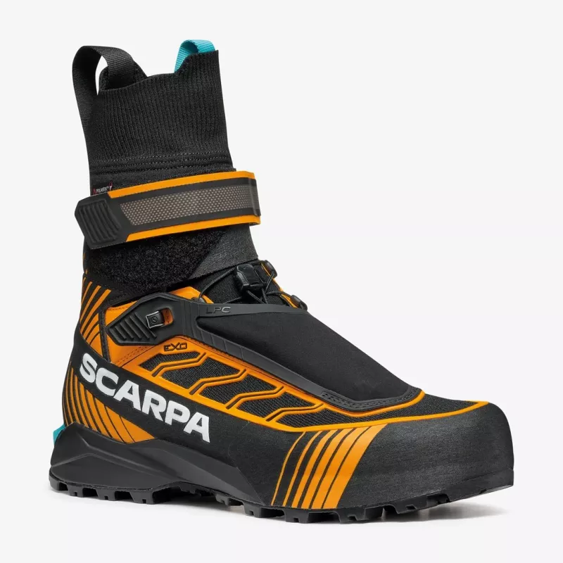 Scarpa Ribelle Tech 3 HD horolezecké topánky - Black/Bright Orange - veľkosť 46
