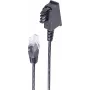 SCART KÁBEL SCART na S-Video a 3,5 mm audio adaptérový kábel, 1,5 m, čierny 22224028