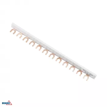 SCHELINGER A19-BB-1F U-typ Jednofázová zbernica 10mm² 12 modulov 63A