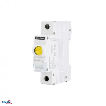 SCHELINGER SL8 LED signálna lampa žltá 230V AC montáž do rozvádzača IP65